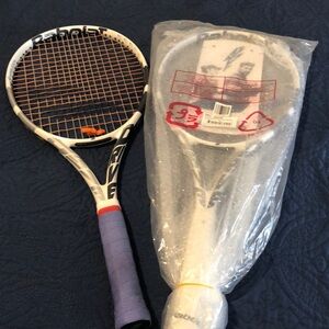 Two BABOLAT limited edition Wimbledon Pure Drive 4 1/2 grip size